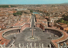 Load image into Gallery viewer, Italy Postcard - Roma, Rome,  View Seen From St Peter&#39;s Dome  SW19032

