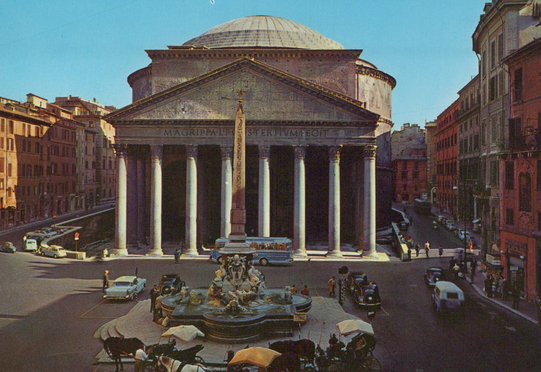 Italy Postcard - Roma, Rome, The Pantheon  SW19034