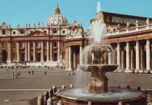 Load image into Gallery viewer, Italy Postcard - Roma, Rome, St Peter&#39;s Basilica  SW19039
