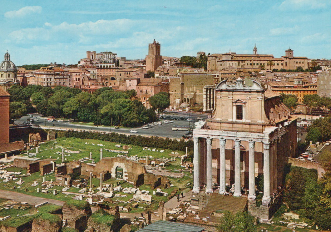 Italy Postcard - Roma, Rome, The Roman Forum  SW19040