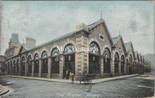 Load image into Gallery viewer, Jersey Postcard - The Market  SX163
