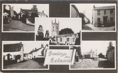 Devon Postcard - Greetings From Exbourne Village  SX167