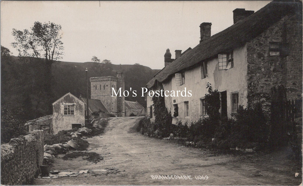 Devon Postcard - Branscombe Village  SX169