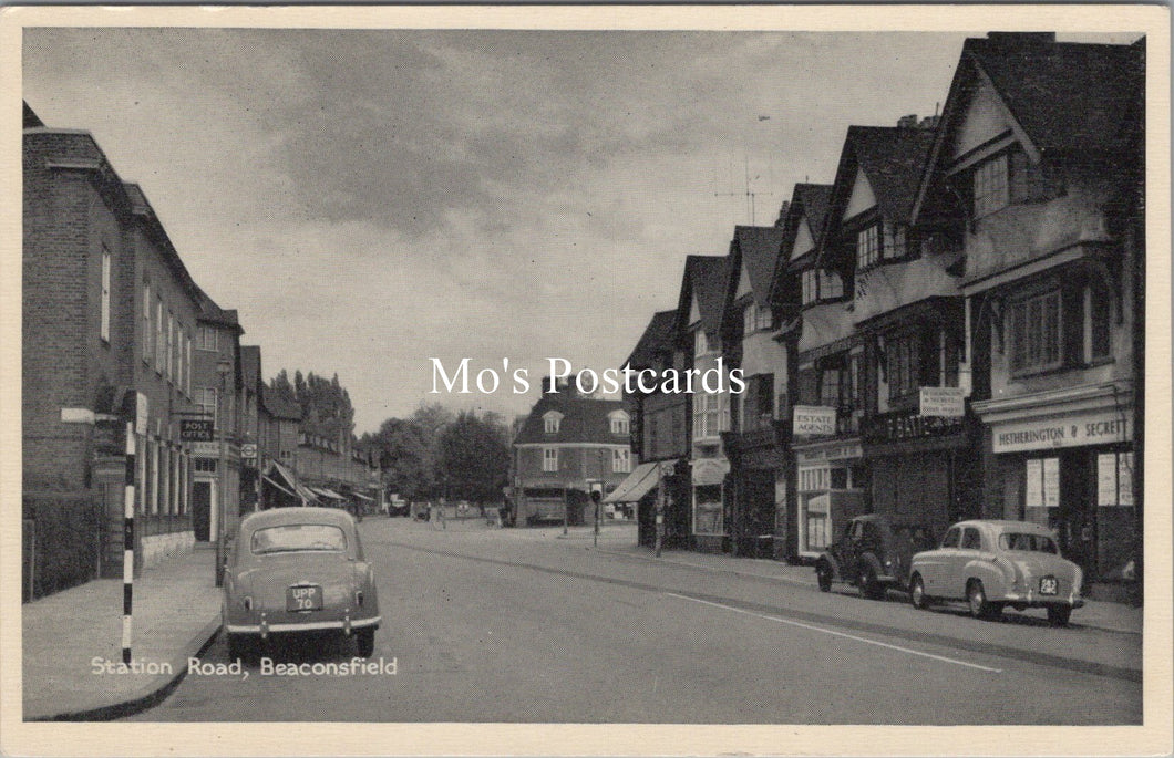 Buckinghamshire Postcard - Station Road, Beaconsfield    SX173