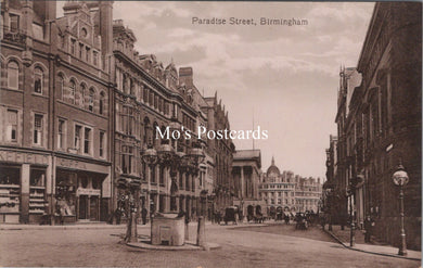 Warwickshire Postcard - Paradise Street, Birmingham   SX209