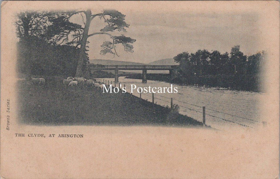 Scotland Postcard - The Clyde at Abington    SW17407