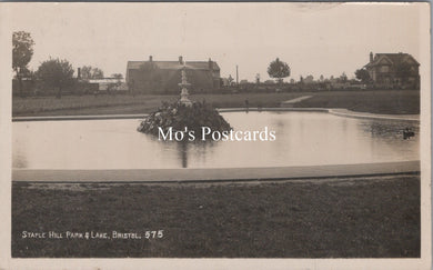 Bristol Postcard - Staple Hill Park and Lake  SW17410