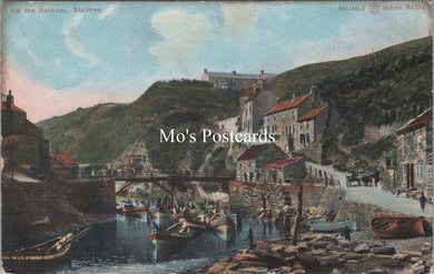 Yorkshire Postcard - Up The Harbour, Staithes  SW17414