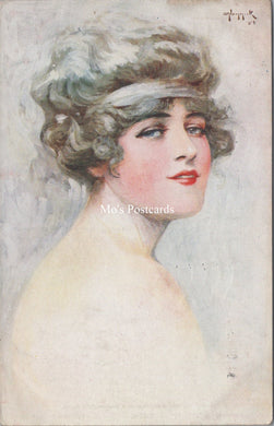 Glamour Postcard - Mary, Artist J.W.Hammick  SX148