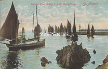 Load image into Gallery viewer, Cornwall Postcard - St Austell, Fishing Fleet Going To Sea, Mevagissey  SX155
