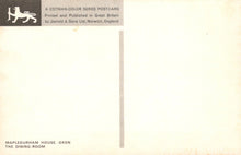 Load image into Gallery viewer, Oxfordshire Postcard - Mapledurham House, The Dining Room  VT614  
