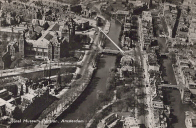 Netherlands Postcard - Aerial View of Amsterdam  VT618