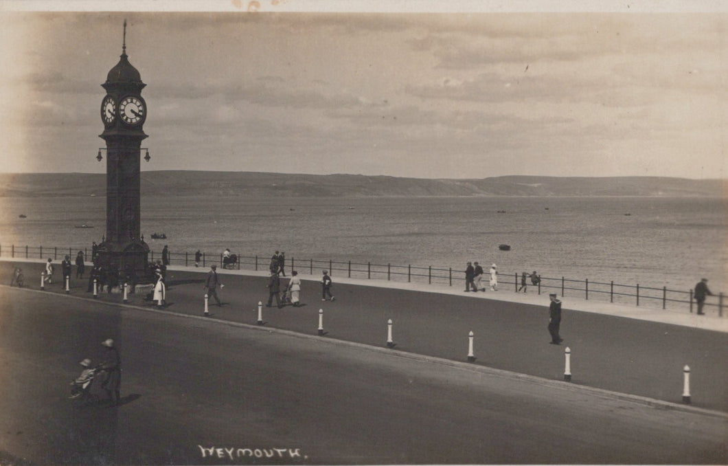 Dorset Postcard - Weymouth Esplanade  VT632