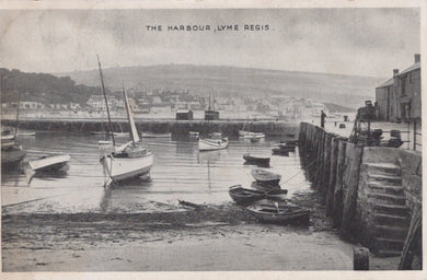 Dorset Postcard - The Harbour, Lyme Regis   VT634