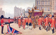 Load image into Gallery viewer, Royalty Postcard - The Opening of Parliament By The King  SW18145
