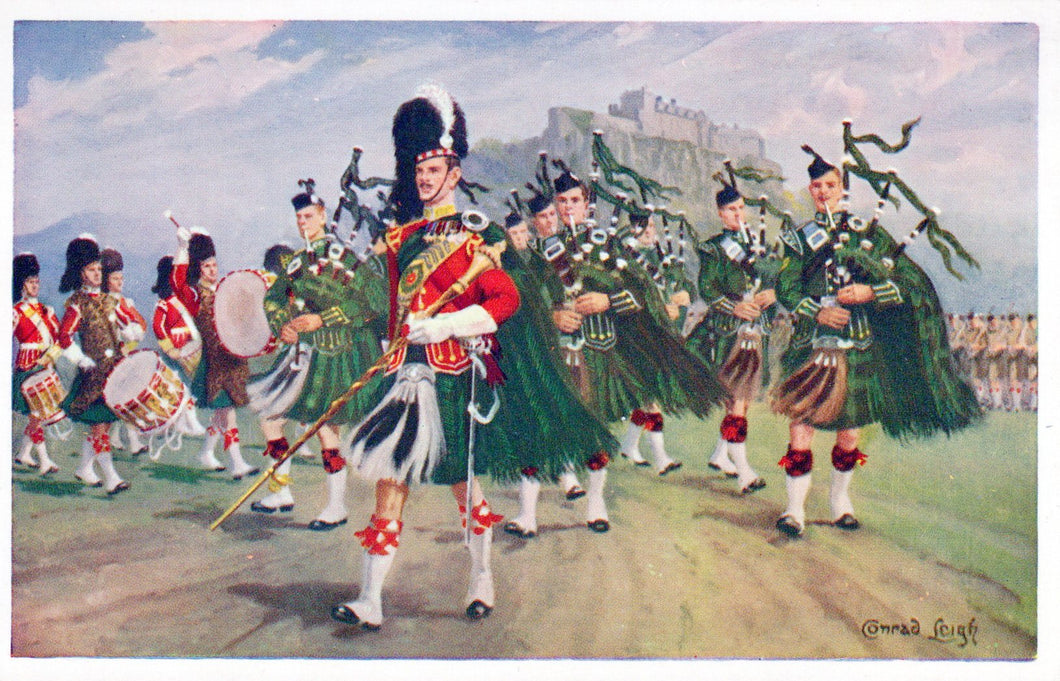 Military Postcard - The Argyll and Sutherland Highlanders  SW18146