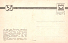 Load image into Gallery viewer, Military Postcard - The Argyll and Sutherland Highlanders  SW18146
