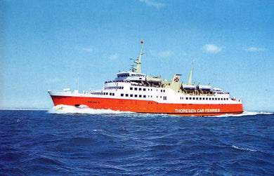 Shipping Postcard - The Thoresen Car Ferry, Isle of Wight  SW18372