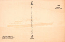 Load image into Gallery viewer, Shipping Postcard - The Thoresen Car Ferry, Isle of Wight  SW18372
