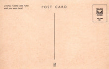 Load image into Gallery viewer, Holiday Postcard - Lyons Tours Are Fun, Sunbathing SW18374
