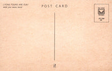 Load image into Gallery viewer, Holiday Postcard - Lyons Tours Are Fun, People Dancing  SW18376
