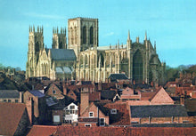 Load image into Gallery viewer, Yorkshire Postcard - View of York Minster  SW18083
