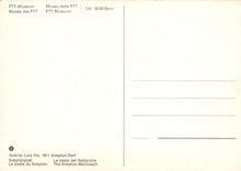 Load image into Gallery viewer, Art Postcard - The Simplon Mailcoach, PTT Museum SW18085
