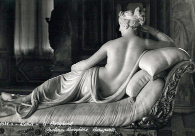 Italy Postcard - Sculpture, Rome, G.Borghese, Paolina Borghese SW18106