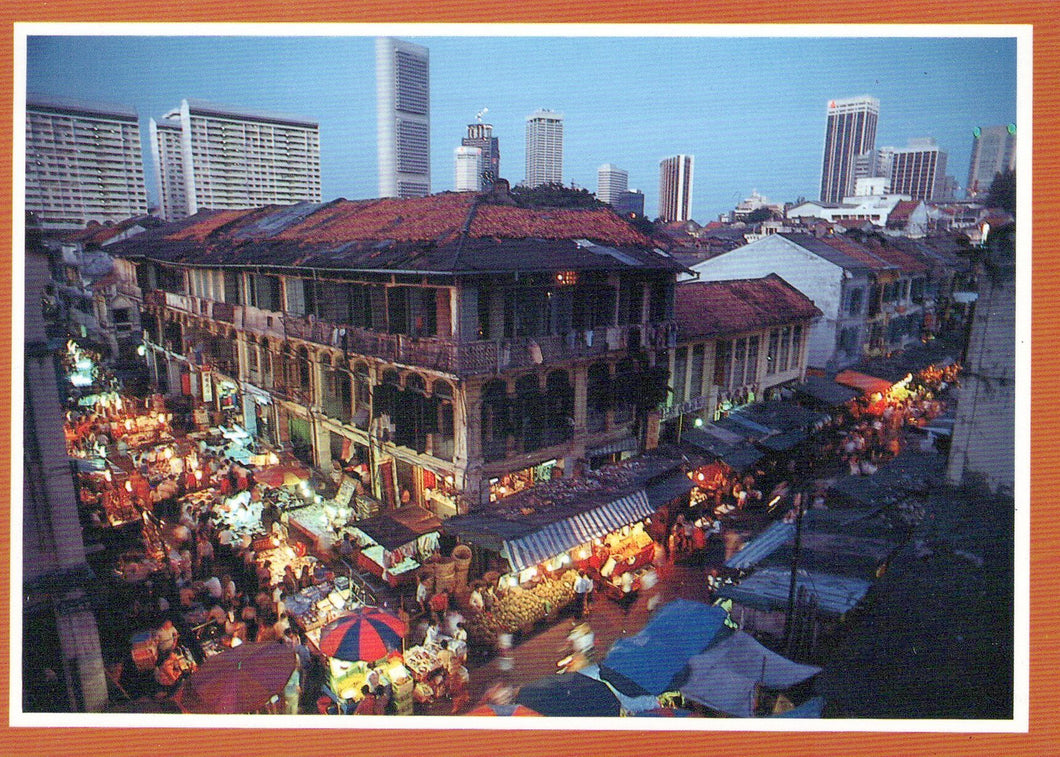 Singapore Postcard - Chinatown Complex on Smith Street  SW18123