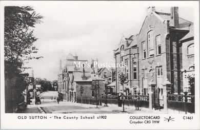 London Postcard - Old Sutton, The County School c1902 -   SW17541