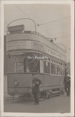 London Trams Postcard - Sutton Tram Car No 3 - SW17558