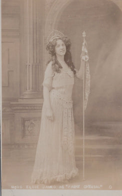 Actress Postcard - Miss Elsie James as 