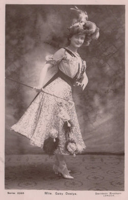 Theatrical Postcard - Gaby Deslys, French Actress and Singer  SW18795