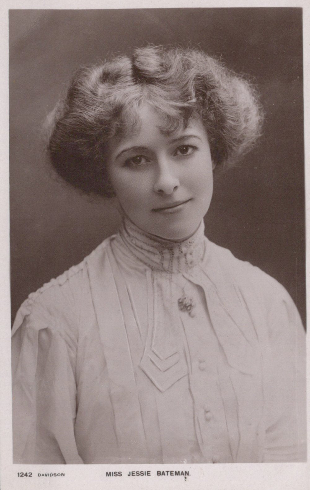 Theatrical Postcard - Miss Jessie Bateman, English Stage Actress  SW18796