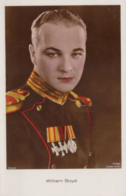 Theatrical Postcard - American Film Actor William Boyd  SW18808