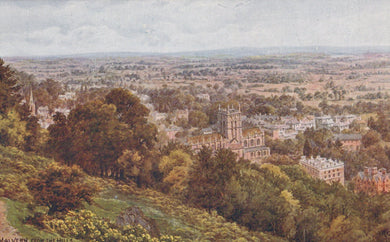 Worcestershire Postcard - Malvern From The Hills  SW19293