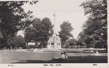 Load image into Gallery viewer, London Postcard - Manor Park, Sutton  SW19301
