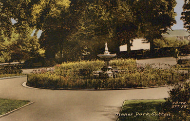 London Postcard - Manor Park, Sutton  SW19302
