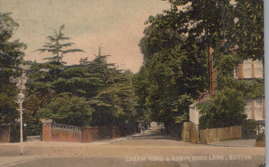 London Postcard - Cheam Road & Robin Hood Lane, Sutton SW19332