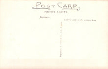 Load image into Gallery viewer, Vintage-style postcard with &#39;Post Card&#39; and &#39;Frith&#39;s Series&#39; text on a gradient background
