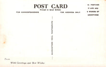 Load image into Gallery viewer, Vintage postcard with text and a light background
