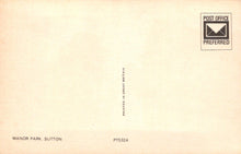 Load image into Gallery viewer, Beige background with text and a logo in the corner
