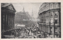 Load image into Gallery viewer, London Postcard - Mansion House and Cheapside  SW19211
