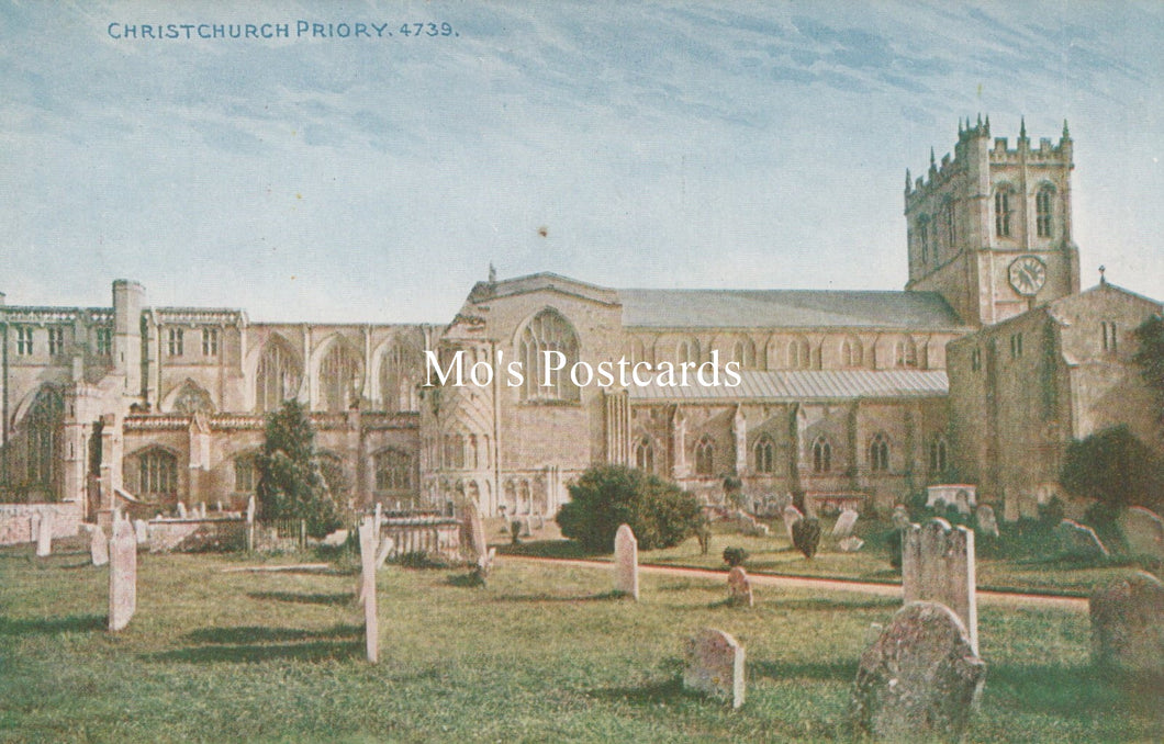 Dorset Postcard - Christchurch Priory SW19213