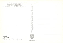Load image into Gallery viewer, Vintage postcard with text and a logo on a white background
