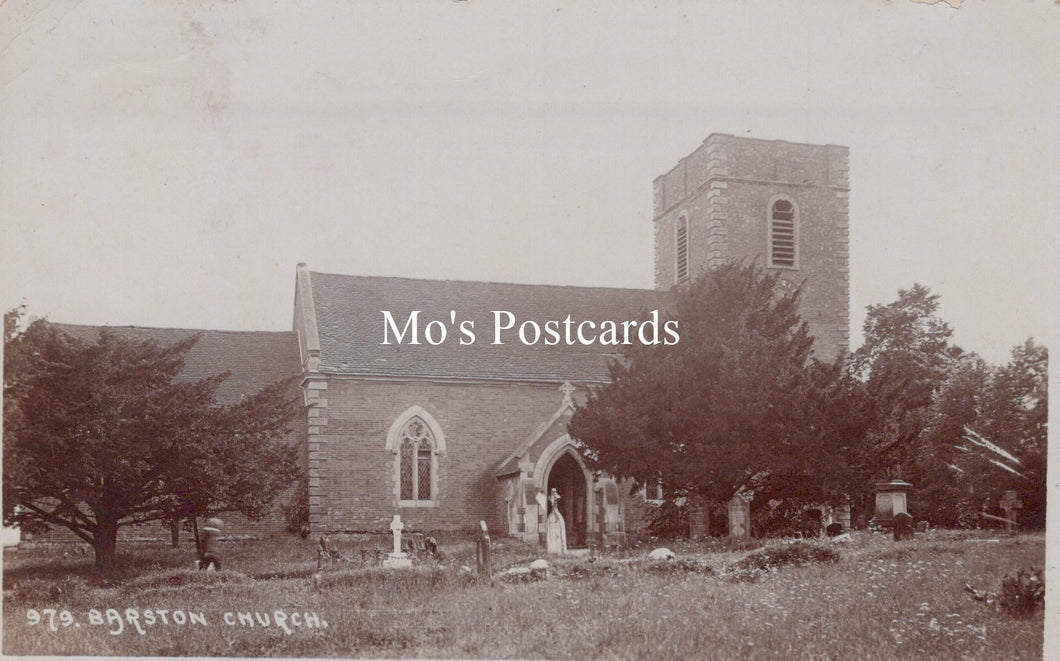 Warwickshire Postcard - Barston Church   SW18884