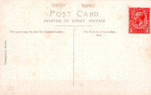 Load image into Gallery viewer, Vintage postcard with a red stamp on a light background
