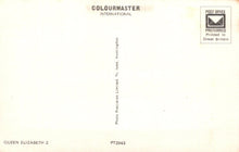 Load image into Gallery viewer, Back of a postcard with &#39;Colourmaster International&#39; branding and text.

