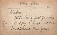 Load image into Gallery viewer, Vintage postcard with handwritten text and &#39;Mox Postcards&#39; branding.
