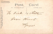 Load image into Gallery viewer, Vintage postcard with handwritten text  
